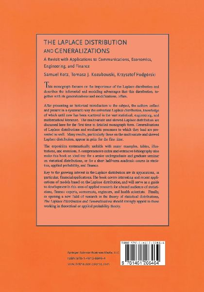 The Laplace Distribution and Generalizations