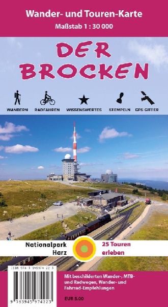 Der Brocken 1 : 30 000