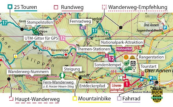 Der Brocken 1 : 30 000