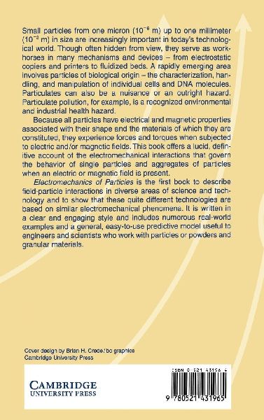 Electromechanics of Particles