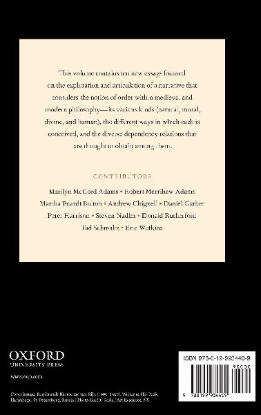 The Divine Order, the Human Order, and the Order of Nature