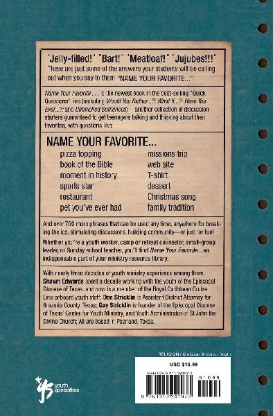 The Name Your Favorite