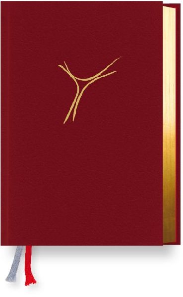 Gotteslob Bistum Essen. Cabra weinrot, Goldschnitt