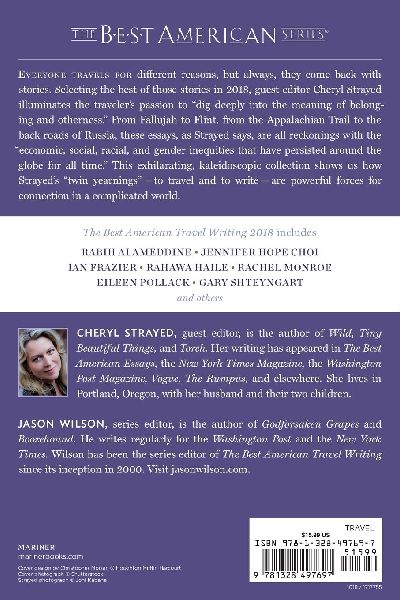 The Best American Travel Writing 2018