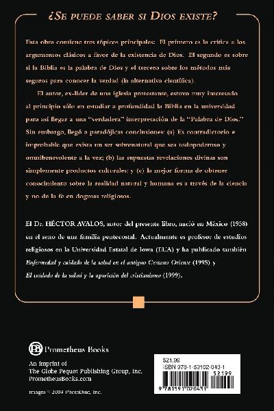 Se Puede Saber Si Dios Existe?