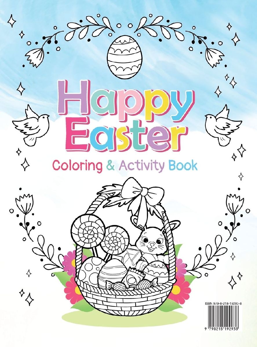 Happy Easter Coloring & Activity Book