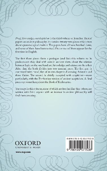 Proof, Knowledge, and Scepticism