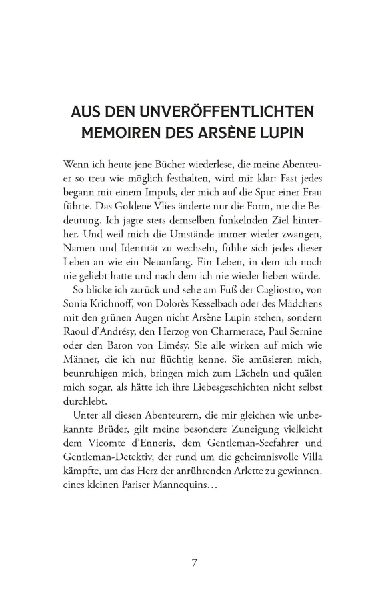 Arsène Lupin und die geheimnisvolle Villa. Kriminalroman