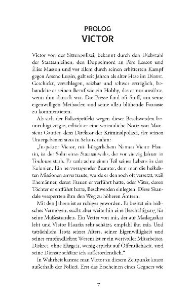 Arsène Lupin - Viktor von der Sittenpolizei. Kriminalroman