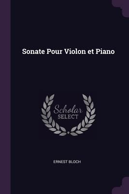 Sonate Pour Violon et Piano