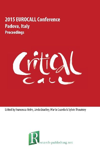 Critical CALL - Proceedings of the 2015 EUROCALL Conference, P...