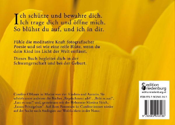 Die Sonne sucht dich - Das Foto-Meditationsbuch für eine gute Schwangerschaft und Geburt