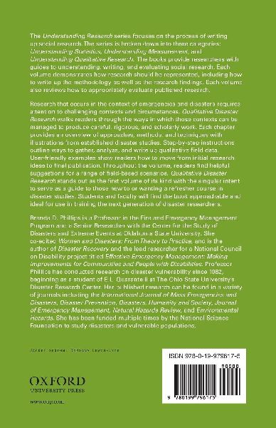 Qualitative Disaster Research