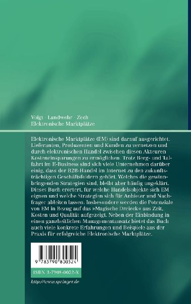 Elektronische Marktplätze