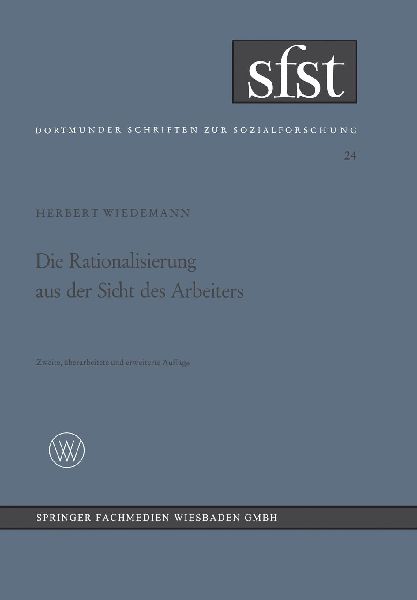 Die Rationalisierung aus der Sicht des Arbeiters
