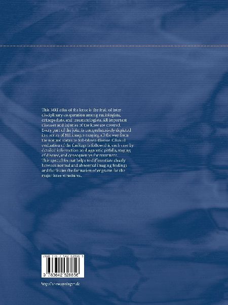 MRI Atlas of Orthopedics and Traumatology of the Knee