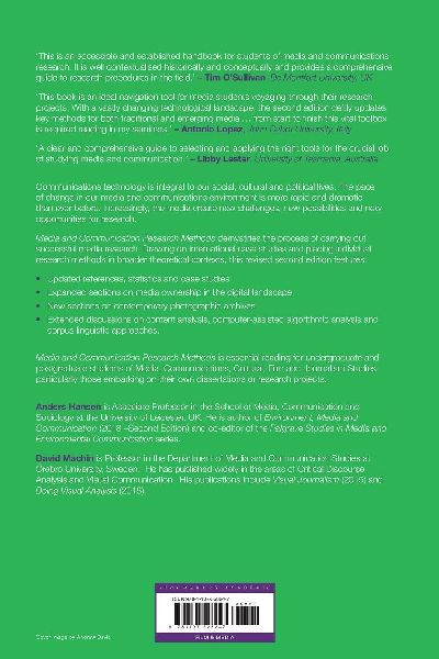 Media and Communication Research Methods