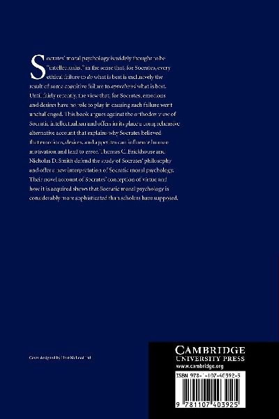 Socratic Moral Psychology