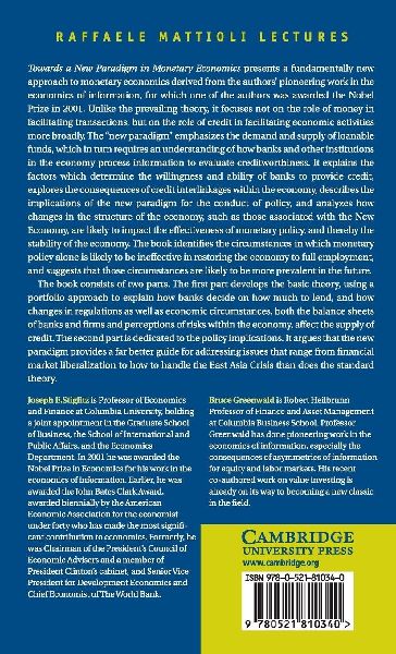 Towards a New Paradigm in Monetary Economics