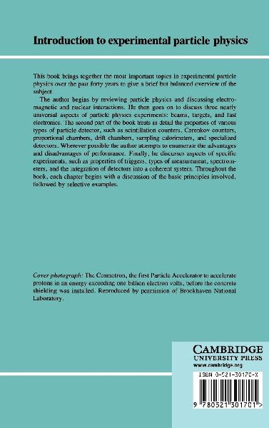 Introduction to Experimental Particle Physics