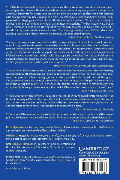 The 2000 Presidential Election and the Foundations of Party Politics