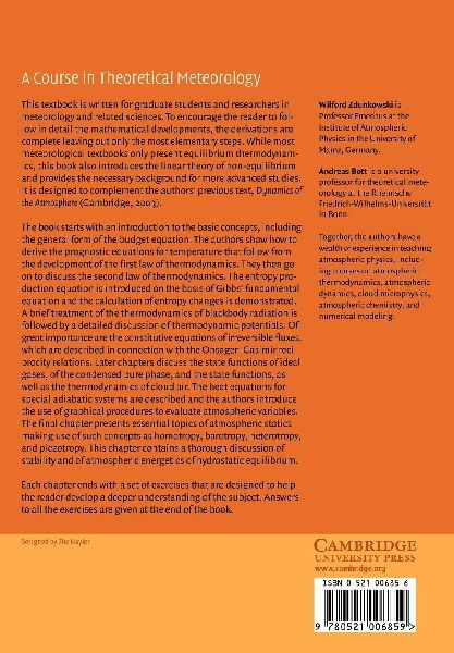 Thermodynamics of the Atmosphere