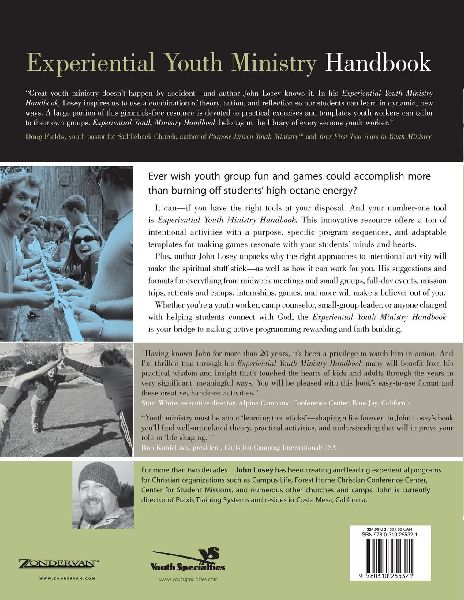 The Experiential Youth Ministry Handbook