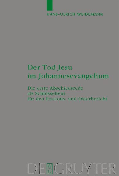 Der Tod Jesu im Johannesevangelium