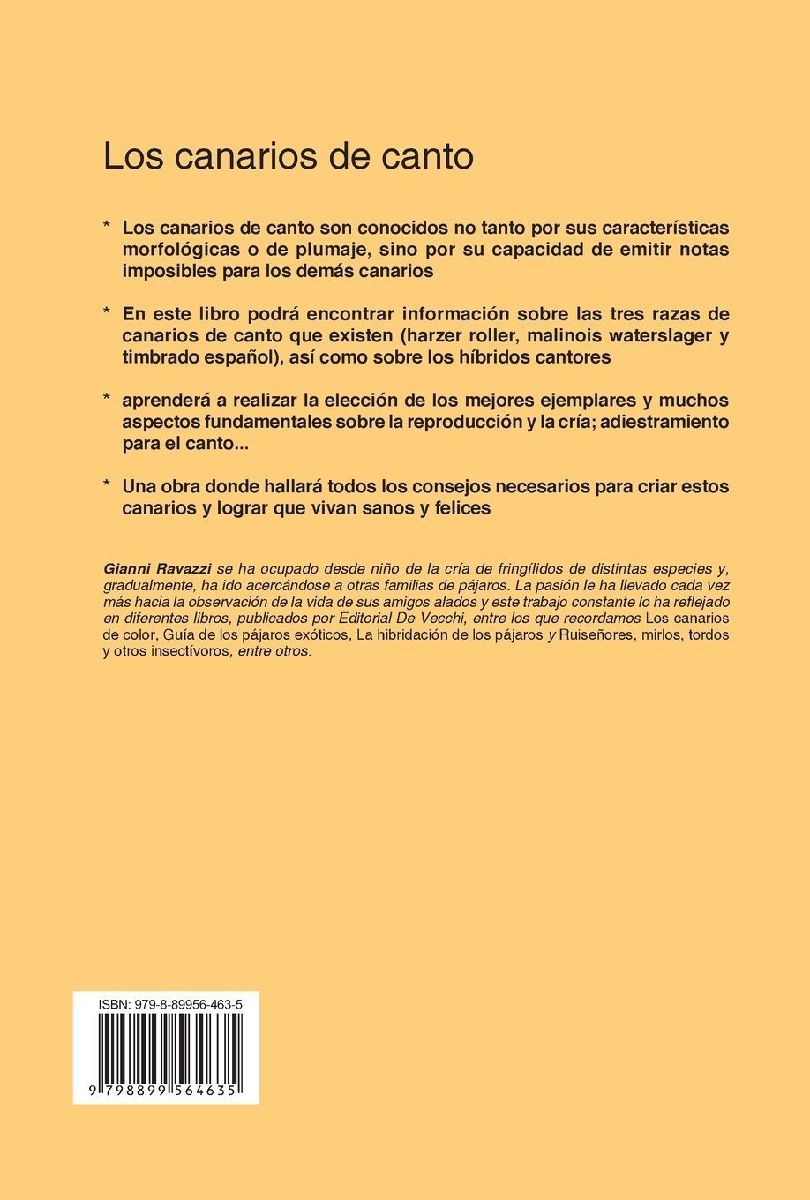 Los canarios de canto