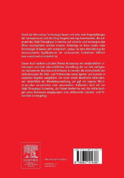 Der Experimentator: Microarrays