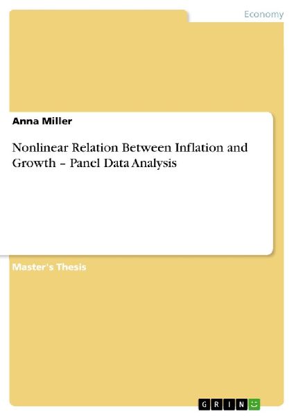 Nonlinear Relation Between Inflation and Growth - Panel Data A...