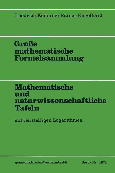 Große mathematische Formelsammlung