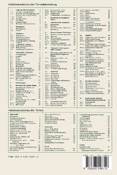 Große mathematische Formelsammlung