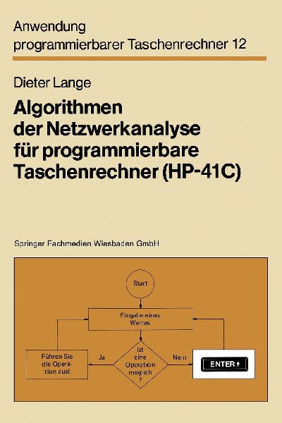 Algorithmen der Netzwerkanalyse für programmierbare Taschenre...