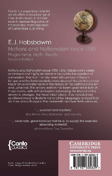 Nations and Nationalism since 1780