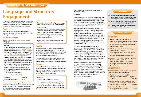 GCSE 9-1 EG LG LT 1WK EB