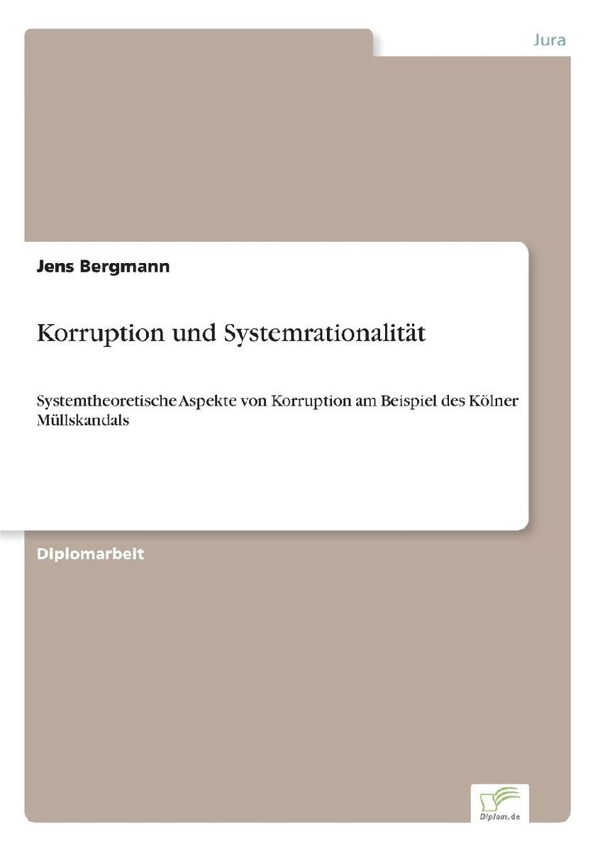 Korruption und Systemrationalität