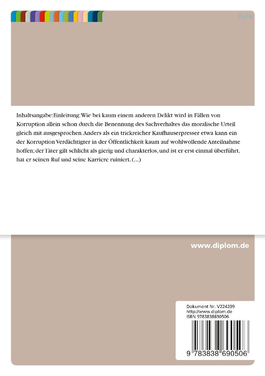 Korruption und Systemrationalität
