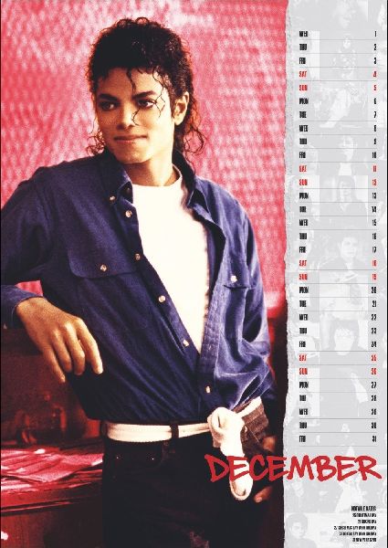 Michael Jackson Posterkalender 2027