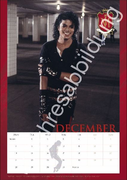 Michael Jackson Posterkalender 2027
