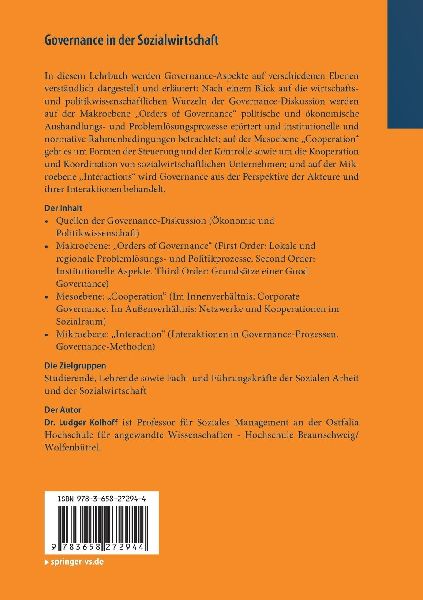 Governance in der Sozialwirtschaft