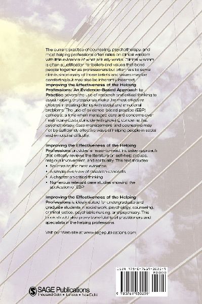Improving the Effectiveness of the Helping Professions
