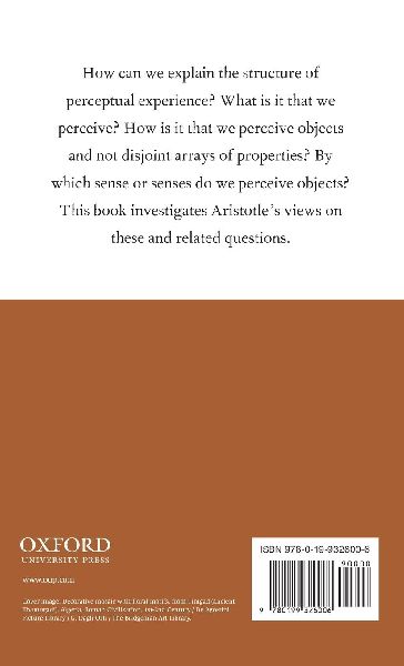 Aristotle on Perceiving Objects