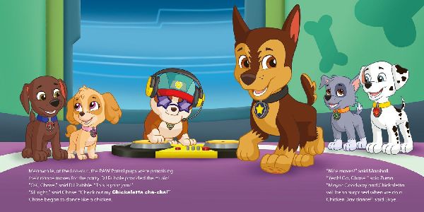 PAW Patrol Puppy Dance Party Picture Book