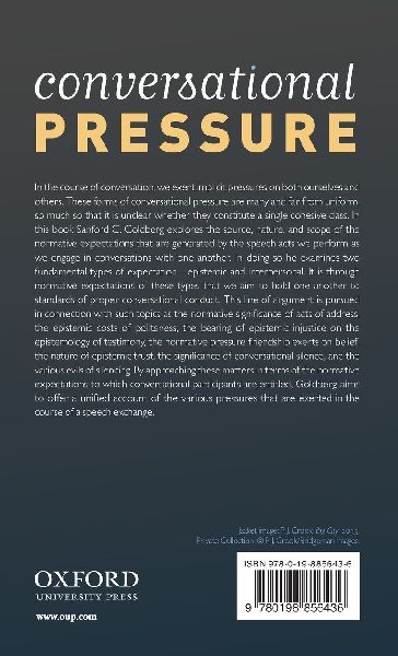 CONVERSATIONAL PRESSURE C