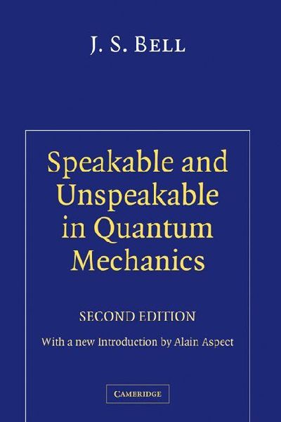 Speakable and Unspeakable in Quantum Mechanics
