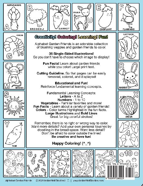 Alphabet Garden Friends