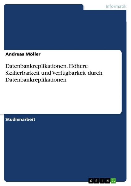 Datenbankreplikationen. Höhere Skalierbarkeit und Verfügbark...