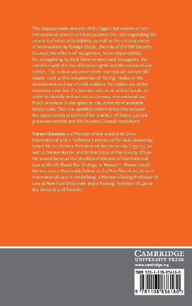 Non-International Armed Conflicts in International Law