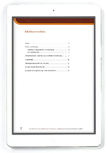 Der Markisenmann - Jan Weiler - Materialien für inklusive Lektürearbeit mit Aufgaben
